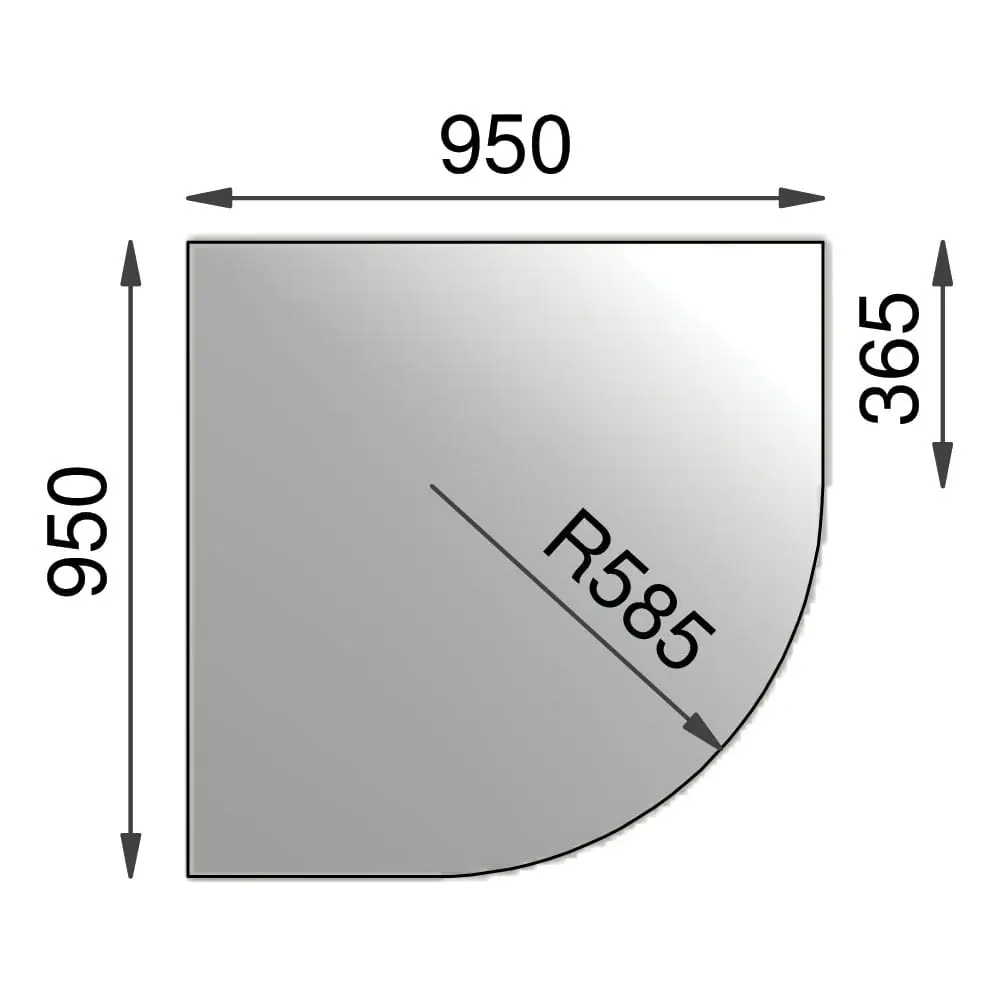 95x95 svart granit Babina/Kristin/Marcello