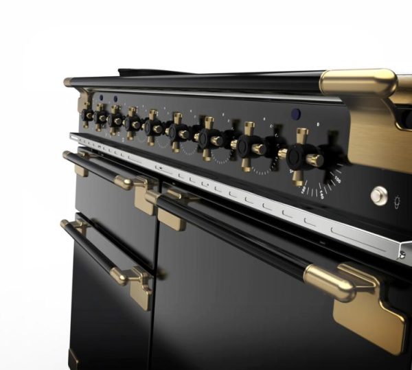 Falcon Elise Luxe 100 Black Edition induktion antikmässing - Bild 6