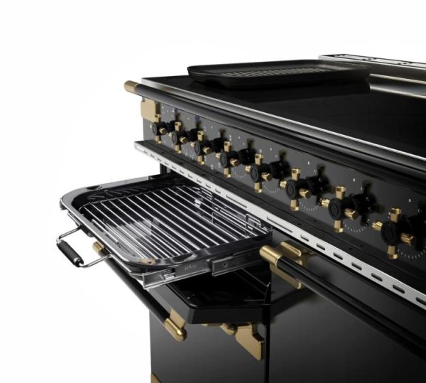 Falcon Elise Luxe 100 Black Edition induktion antikmässing - Bild 3