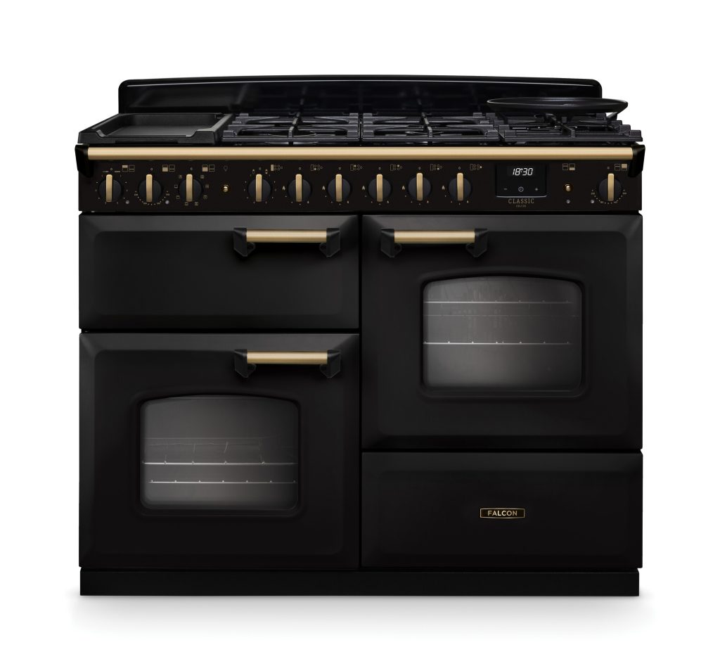 Charcoal black/antikmässing